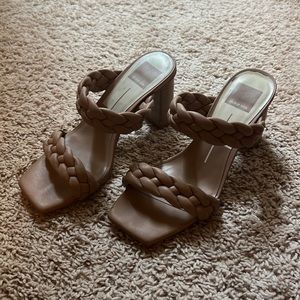 Dolce Vita Paily heels in nude (cafe Stella) size 6.5